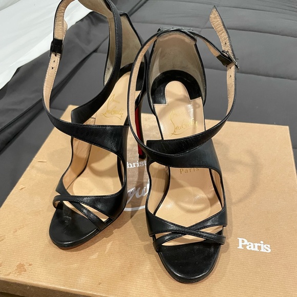 Christian Louboutin Shoes Malefissima Napa Shiny Louboutins